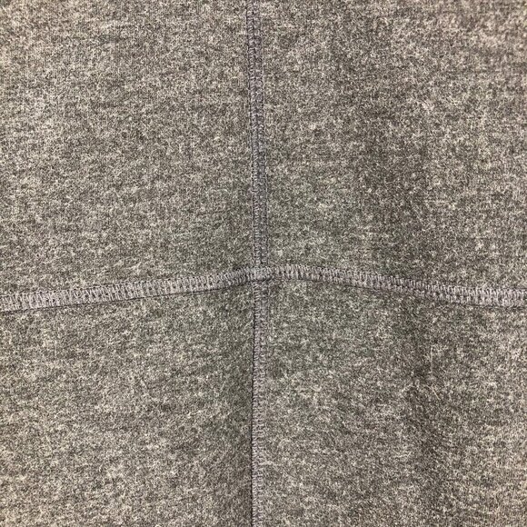 Eddie Bauer Heathered Charcoal/Dark grey Camp Fleece Wrap Cardigan Sweater M - Picture 14 of 16